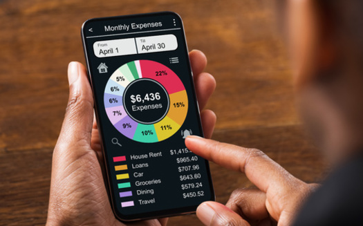 Apps can help people understand how certain purchases will affect their overall budget. (Andrey Popov/Adobe Stock)