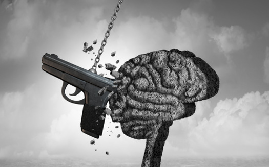 Mental-health advocates say while it's an issue that spans the globe, the United States is the only country that commonly sees mass shootings. (Adobe Stock)