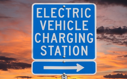 Under the Bipartisan Infrastructure Bill, a network of 500,000 electric-vehicle charging stations will be built over the next decade. (trekandphoto/Adobe Stock))