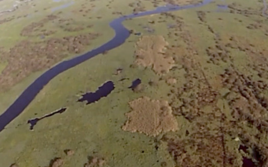 The decades-long project to restore the historic Kissimmee River was completed in 2021. (Screenshot of aerial tour via South Florida Water Management District)