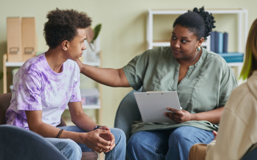 Research shows that counseling is an effective tool to slow the school-to-prison pipeline. (Seventy Four/Adobestock)