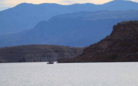 Lake Mead is at 27% of capacity and has dropped 10% in the past two months. (Renee Grayson/Flickr)