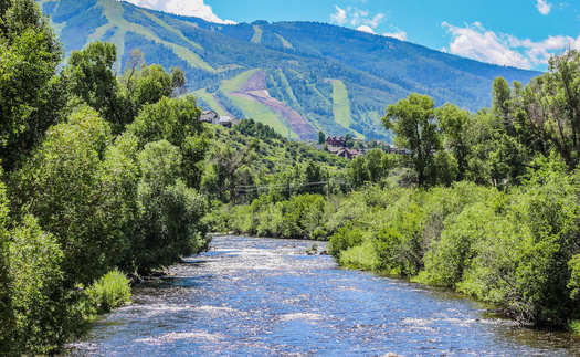 A former coal-production site along the Yampa River now is an important wetland and riparian habitat corridor. (Adobe Stock)