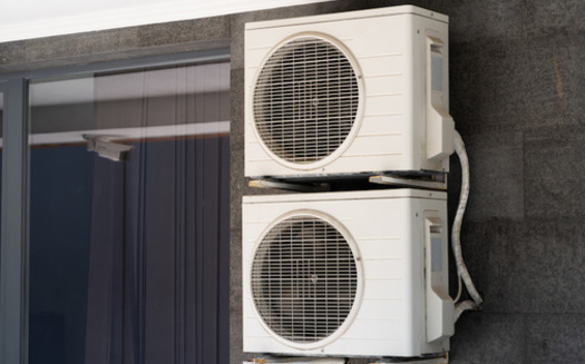 Ductless heat pumps are an energy-efficiency option that also provide air conditioning. (Andrey Popov/Adobe Stock)