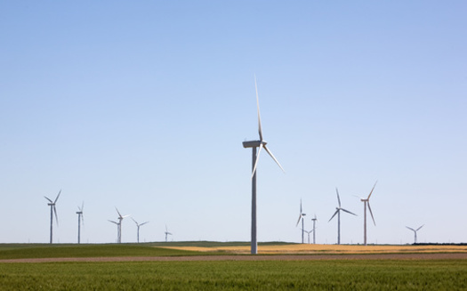 The Inflation Reduction Act includes tax credits for renewable energy, such as wind turbines. (Yay Images/Adobe Stock)