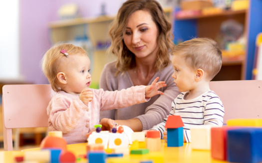 North Dakota has nearly 20 counties that are considered child-care deserts. (Adobe Stock)