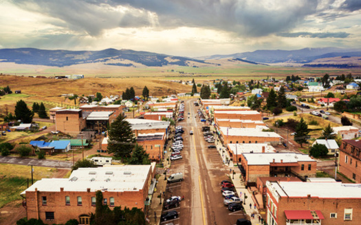 Philipsburg is a small town in western Montana with fewer than 1,000 people, according to the 2020 Census. (mandritoiu/Adobe Stock)