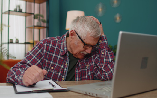 Experts say the gap between Social Security benefits and the cost of living leaves many older Americans struggling to pay the bills. (Andrii Iemelianenko/Adobe Stock)