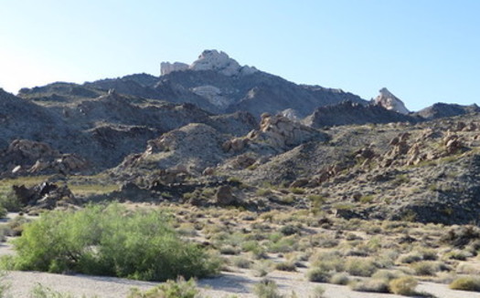 The Yuman and Mojave peoples believe that all life began at Spirit Mountain, known as Avi Kwa Ame. (Ken Lund/Flickr)