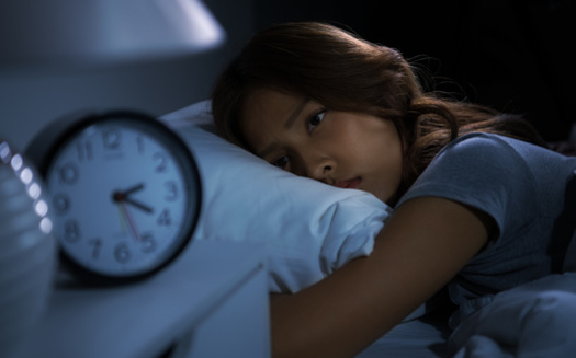 Trouble sleeping and insomnia are often overlooked symptoms of anxiety disorders. (Adobe Stock)