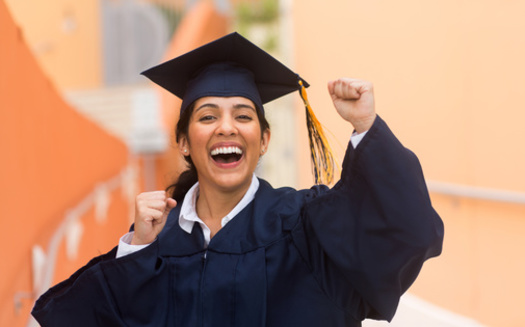 About 80% of Latino college students in California graduate in four years, compared to about 88% of white students, according to the California Dept. of Education. (Digitalskillet1/Adobe Stock)