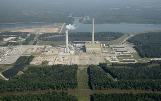 Southern Co., the parent company of Georgia Power, says it is actively advancing a net-zero goal by 2050. (Photo of Plant Wansley by Joe Cook; flight provided by SouthWings)