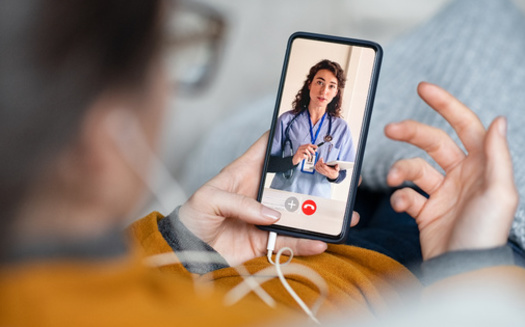 A new report found in the first year of the pandemic, 44% of continuously enrolled Medicare fee-for-service beneficiaries had a telehealth visit. (Adobe Stock)
