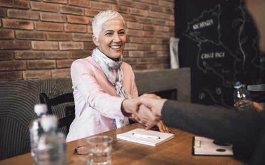 A program that helps older folks find work connects people with a host agency for about 20 hours a week of paid job training. (hedgehog94/Adobe Stock)