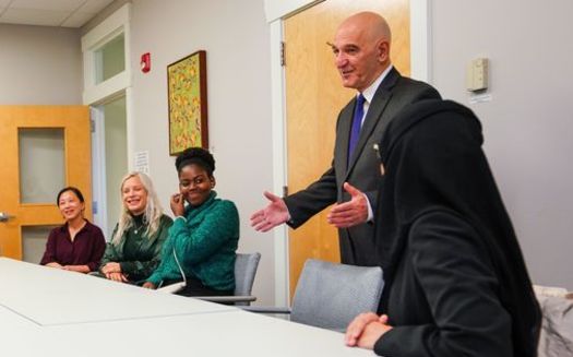 State leaders want Maine to be known by new Americans as the most effective state to<br />find a meaningful job through effective transitional supports. (Greater Portland Immigrant Welcome Center)