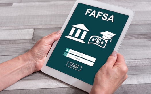 In North Carolina, 57% of incoming college freshmen completed the FAFSA. That ranks the state 23rd in the nation for FAFSA completion, according to MyFutureNC. (Adobe Stock)<br />