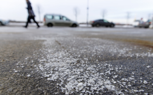 Environmental experts say once chemicals from road salt enter a body of water, they are almost impossible to remove, requiring expensive and energy-intensive processes like reverse osmosis. (Adobe Stock)