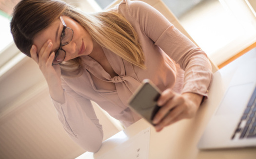 A bill poised to become federal law would require cell-phone companies to, among other things, separate a domestic violence survivor's phone line from their abuser's plan within two business days of receiving a request. (Adobe Stock)