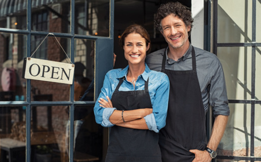 Every dollar spent at small businesses creates an additional 48 cents in local economic activity, according to an AMEX study. (Adobe Stock)
