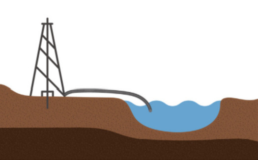 Hydraulic fracturing relies on water supplies from ponds, streams and reservoirs, which research suggests can impact water flow. (Ohio Northern University)