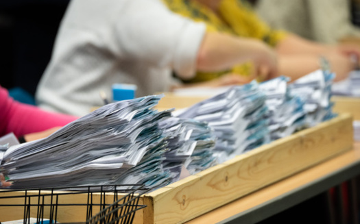 At the national level, researchers say hand counting election ballots poses a greater risk for error as opposed to using electronic machines. (Adobe Stock)