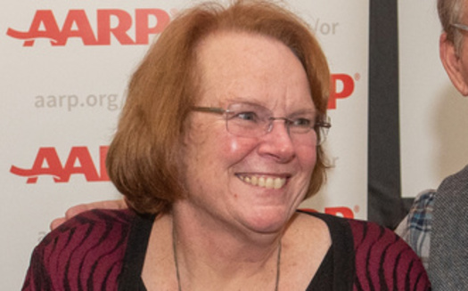 Kathy Goeddel won the 2022 Andrus Award for Community Service for her work with an annual Tax-Aide program. (AARP Oregon)