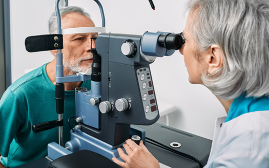The eye pressure at which glaucoma develops is not consistent, some people with glaucoma have average range eye pressure. (Adobe Stock)
