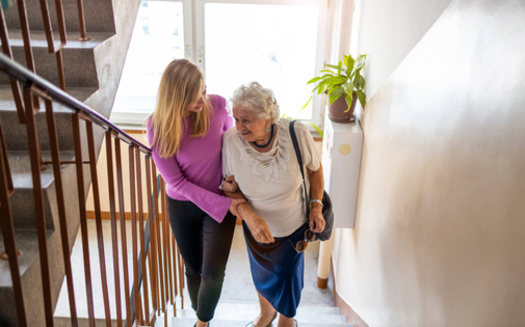 The demand for in-home caregivers is growing as the population rapidly ages. (pikselstock/Adobe Stock)