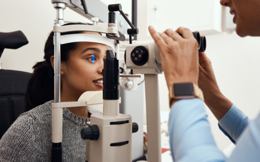 A known risk factor for glaucoma is elevated intraocular, or internal eye, pressure. (Nicholas Felix/peopleimages.com/Adobe Stock)