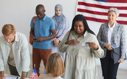 According to a VoteCast survey for the Associated Press, 44% of 94,000 voters said the future of democracy was their primary consideration in the last election. (Adobe Stock)