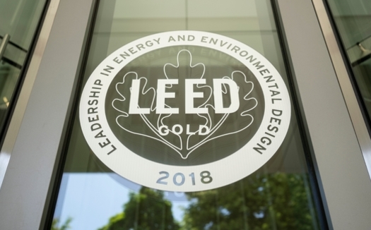 In 2022, the top 10 states, plus the District of Columbia, certified 1,202 LEED projects and nearly 343 million gross square feet, a 72% increase in just one year. (Tada Images/Adobe Stock)