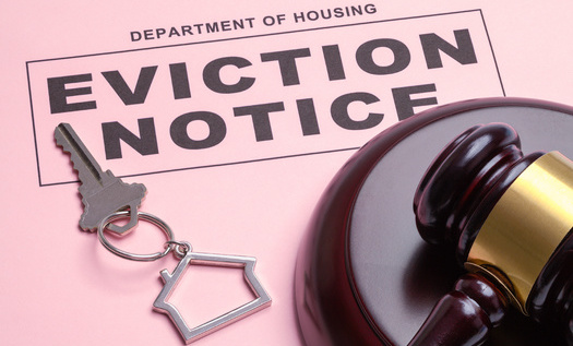 According to the <a href="https://evictionlab.org/eviction-tracking/virginia/" target="_blank">Eviction Lab</a>, 838 evictions were filed in Virginia during the first week of 2023. (Adobe Stock)