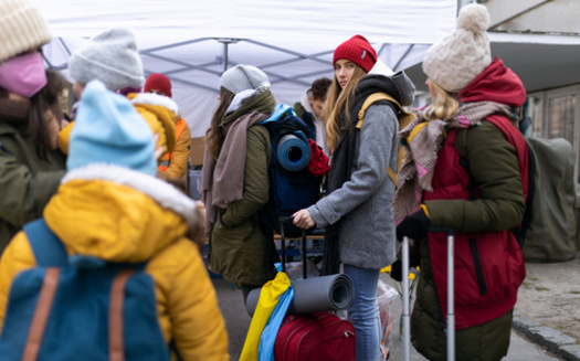 When people are trying to flee a violent conflict in places like Ukraine, they are often aided through information and resources provided by nonviolent peacekeepers. (Adobe Stock)