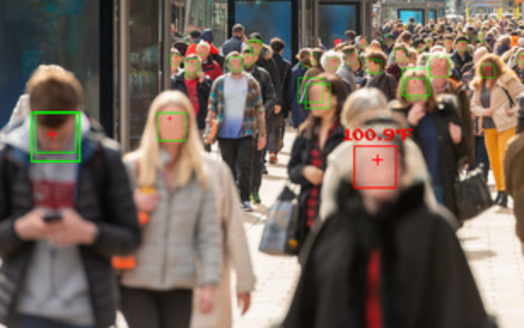 Facial-recognition technology companies, which originally partnered with law enforcement, are now working with schools and universities to increase safety and prevent shootings by denying campus access to people who have been banned, or to monitor activity inside school buildings. (Adobe Stock)