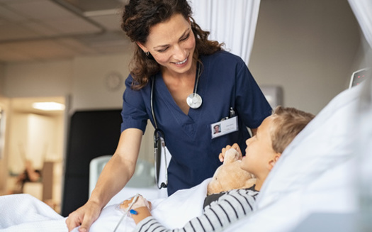In 2021, Arkansas had about 27,900 people working as registered nurses, which is about 76% of the number required (36,900) to provide the national average level of care. (Rido/Adobe Stock)