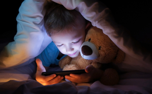 Too much screen time at night has shown to be detrimental to children's sleep cycles. (Elena/Adobe Stock)