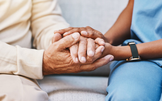 More than 93,000 people live in certified nursing care facilities in California. (C.Davids/peopleimages.com/Adobe Stock)