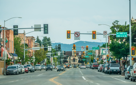 A $25 million grant from the U.S. Department of Transportation will help improve pedestrian and road safety in Kalispell, Mont. (digidreamgrafix/Adobe Stock)