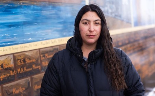 Sara Wuorinen first contacted the Wisconsin Department of Safety and Professional Services in Sept. 2021 to become a licensed substance abuse counselor. After 16 months of navigating the state bureaucracy, she still doesn't have the license. (Photo courtesy Derek Montgomery for Wisconsin Watch)