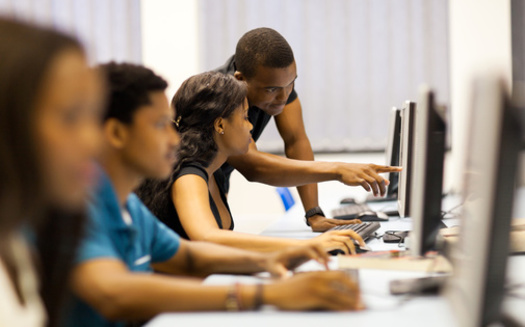 In the past two decades, the number of students taking out loans to attend a four-year public university in Massachusetts jumped by 105%, while those borrowing to attend a community college increased by 45%, according to the Hildreth Institute. (Adobe Stock)<br />