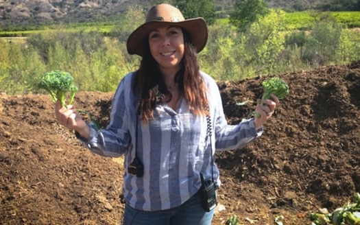 Mollie Englehardt started her farm four years ago to support her local vegan restaurant chain, Sage. (Sow a Heart Farms)