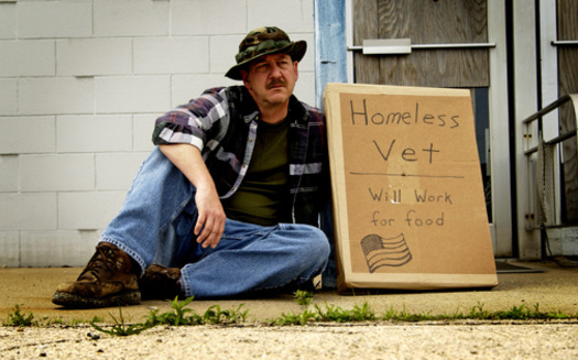 The Department of Veterans Affairs says homelessness among military veterans has decreased by 11% since 2020. (Adobe Stock)