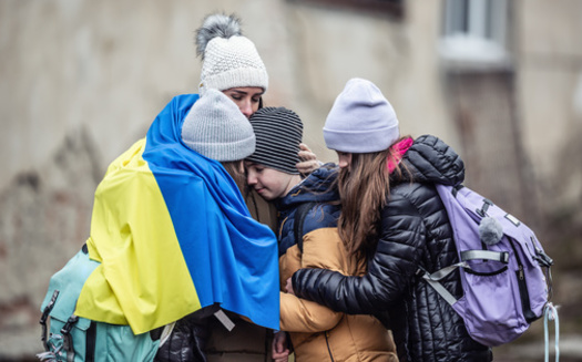 The United Nations estimates that close to 6 million people have been internally displaced in Ukraine while nearly 8 million Ukrainian refugees have fled to neighboring countries and across Europe since the war began in February 2022. (Adobe Stock)