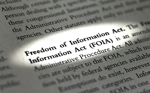 A report by the Virginia Coalition for Open Government finds some reasons state agency websites weren't in compliance with Virginia's Freedom of Information Law is they didn't say what kind of records they maintained, didn't say what records the agency withholds, and there was no link to FOIA on the agency's homepage. (Adobe Stock)
