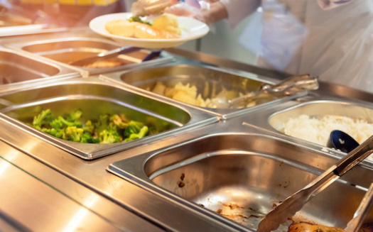 The federal government spends more than $14 billion, including around $12 billion in reimbursements, on school meals nationwide, according to the School Nutrition Association. (Adobe Stock)