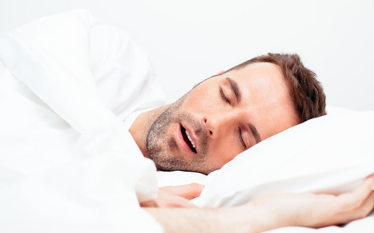 Males and overweight people are more likely to have snoring problems, which usually worsen with age, according to the Central Arkansas ENT Clinic. (Baranq/AdobeStock)