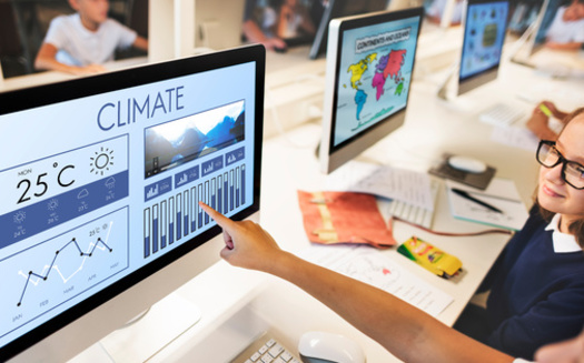 In a 2022 national survey of teachers, 74% said climate change will have an enormous impact on students' futures, and it would be irresponsible not to address the matter in schools. (Adobe Stock)