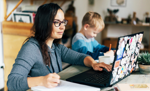 A report from Generation Hope about child-care access for student parents finds 78% of student parents surveyed wished their college or university campus supported their child-care needs better. (Adobe Stock)