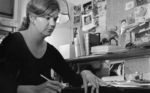Award-winning journalist Molly Ivins worked at the Texas Observer in the 1970s, calling it a "sprightly, muckraking publication devoted to coverage of Texas politics and social issues." (Courtesy of The Texas Observer)