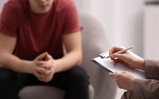Around 77,900 transgender youths live in 11 states that passed bans or took other executive action this year or in years prior to prohibit or limit their access to gender-affirming care. (Adobe Stock)